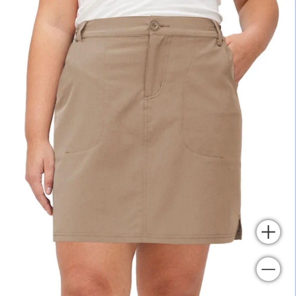 New Tilley Women's Trek tan khaki‎ Skort